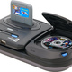 The Sega Mega Drive Mini 2 consoles with the Sega CD add-on.